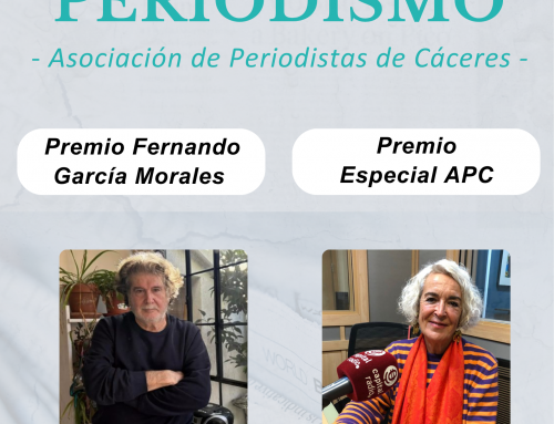 Jeremías Simón y Amalia Sánchez Sampedro ganan el III Premio de Periodismo de la Asociación de Periodistas de Cáceres