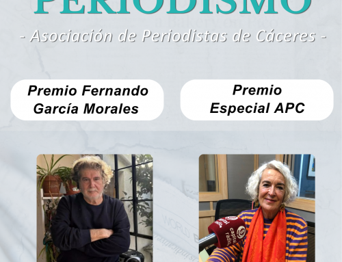 Jeremías Clemente y Amalia Sánchez Sampedro ganan el III Premio de Periodismo de la Asociación de Periodistas de Cáceres